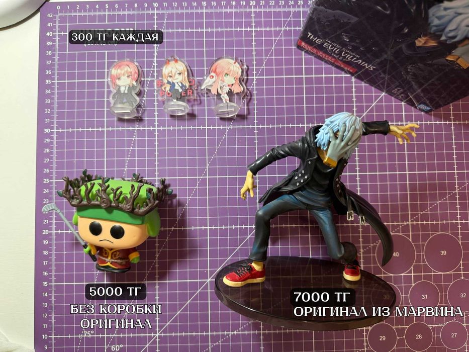 Аниме значки, брелоки, фигурки