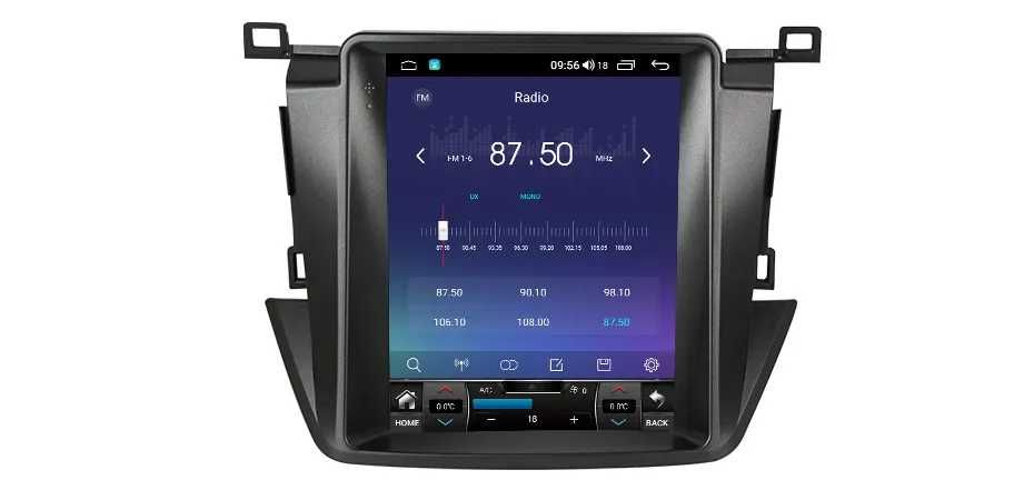 Navigatie Android TESLA Toyota RAV4 2013-2018 1/6 Gb Ram Waze Carplay