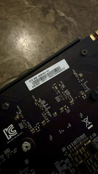 Видеокарта GTX 980 4 gb