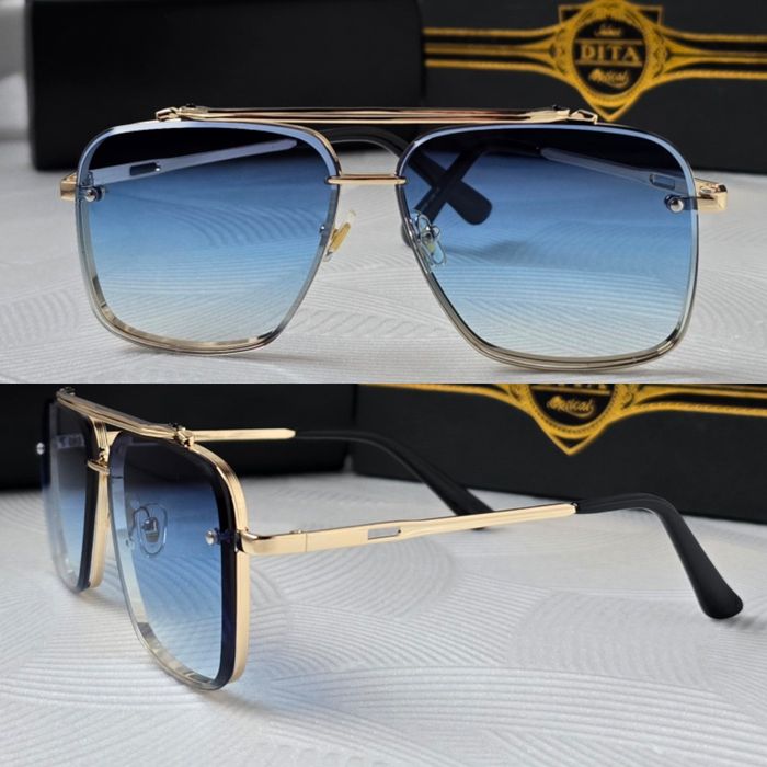 Мъжки слънчеви очила dita mach six 4 цвята черни кафяви прозрачни сини