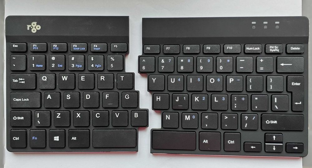 Ергономичната клавиатура R-Go Split Break