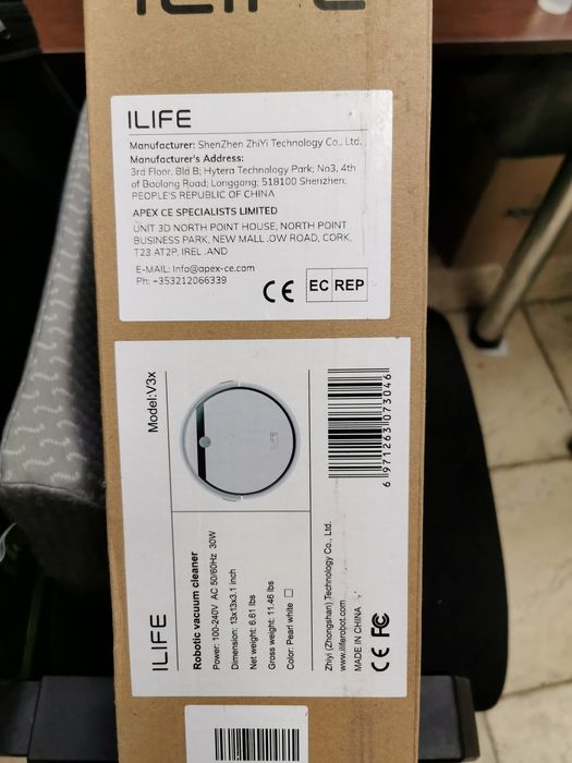 Робот Прахосмукачка iLife - Почти Като Ново на 1  Година