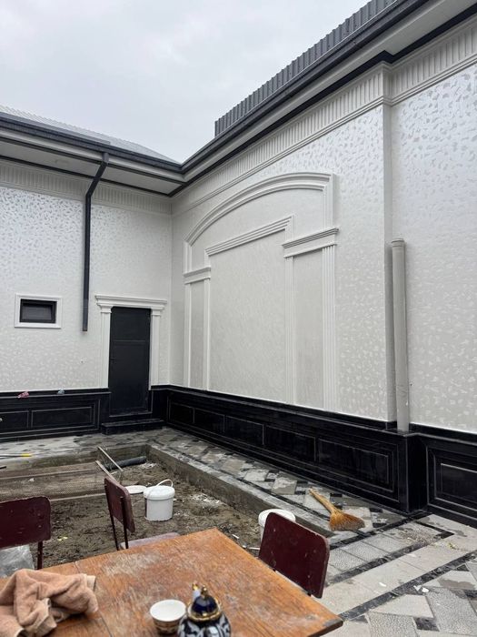 Travertin atachento fasad ishlarin qilamiz