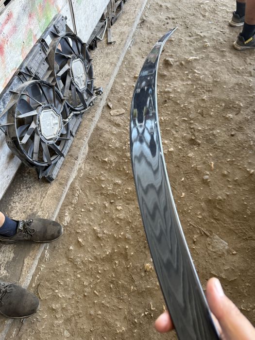 Спортен лип спойлер за Audi A4 B8 седан Lip