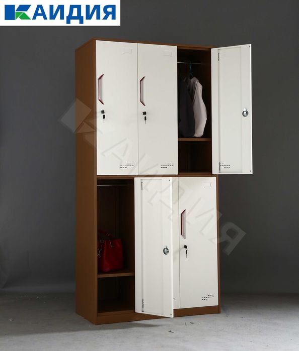Metall shkaf/temir shkaf/xodimlar uchun shkaf/yotoqxona shkafi/