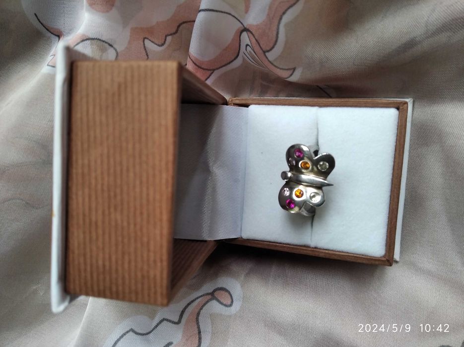 Fossil сребърни бижута, сребърен комплект Capri