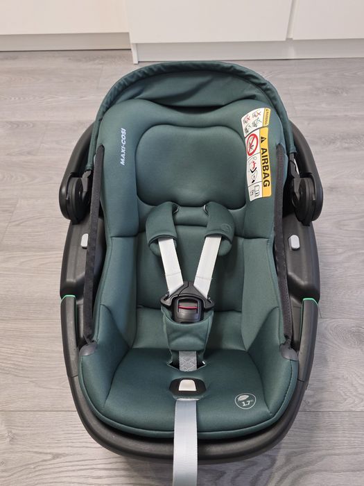 Кошница за кола Maxi-Cosi - Coral 360, i-Size, 40-87 cm, Green