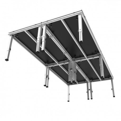 Promotie! Podium scena evenimente12mp 4x3m gradene Alustage Globaltrus
