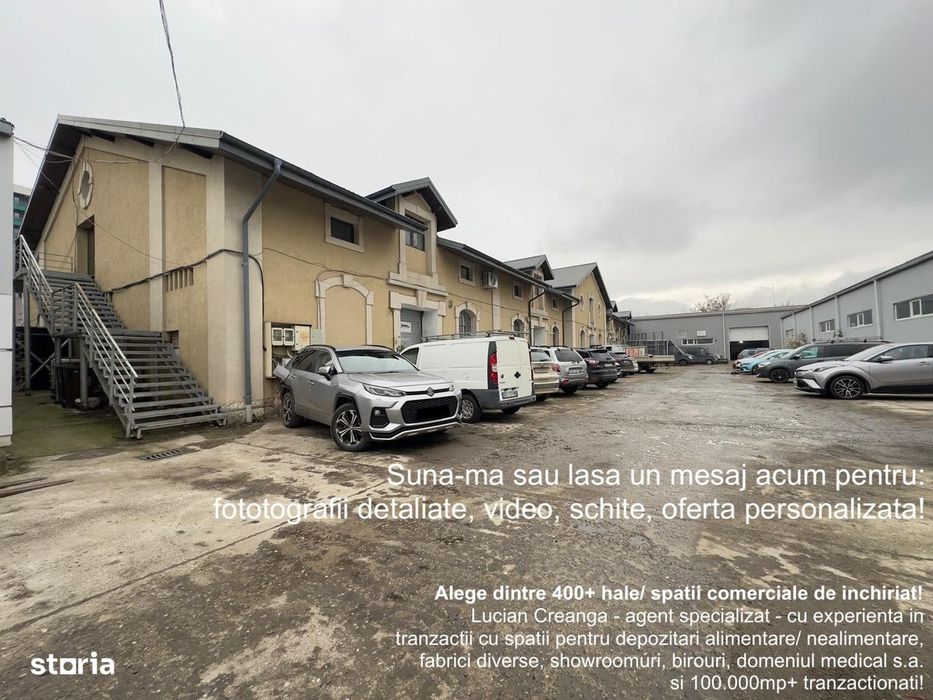 Spatii birouri, depozitare, productie de la 56mp la 112mp, Tatarasi