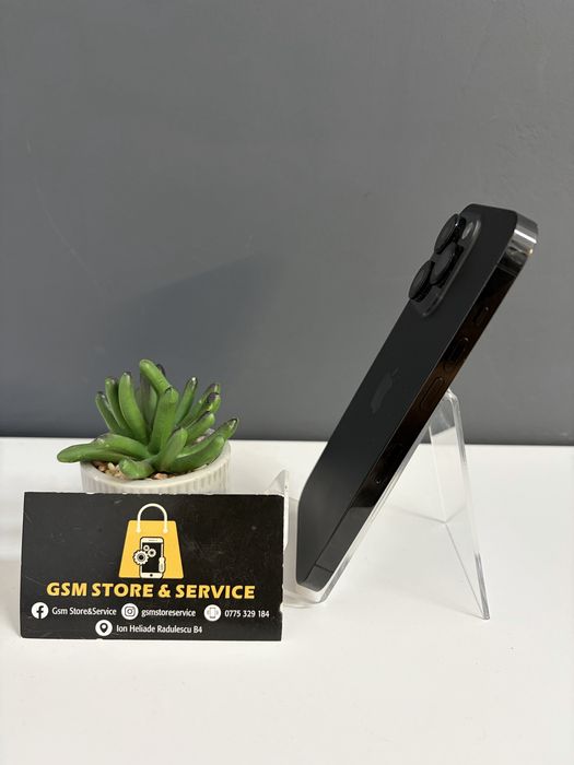 Iphone 14 Pro 128Gb Black 2 Ani Garantie Gsm Store&Service