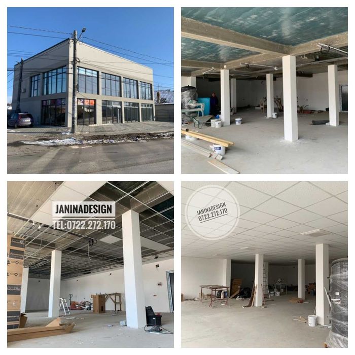 Montaj tavane casetate - Tavan fals de tip casetat