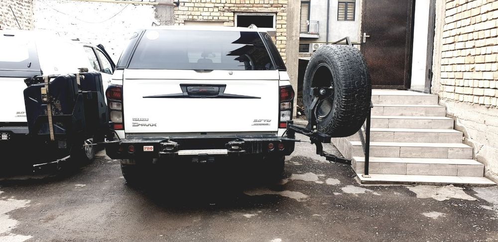 РИФ Силовой бампер, фаркоп, силовые пороги на Исузу D-MAX