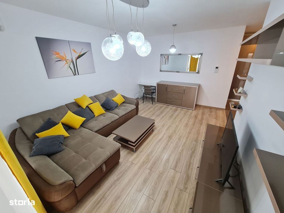 Inchiriez ap. 2 camere ADORA PARK LUX, Decomandat, Smart Tv Parcare!