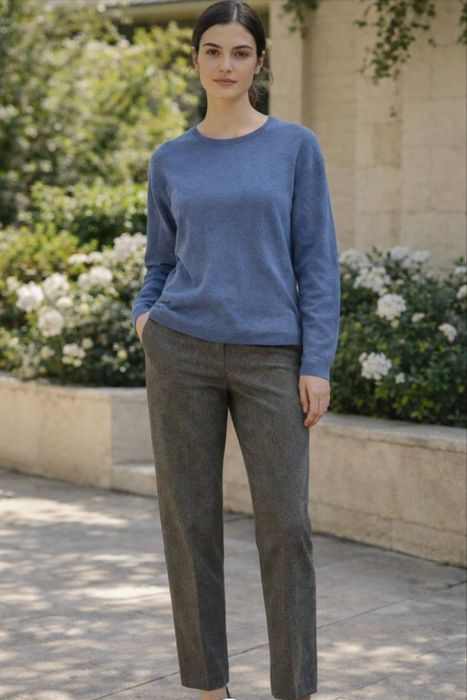 100% вълнена блуза и H&M вълнен панталон slim fit