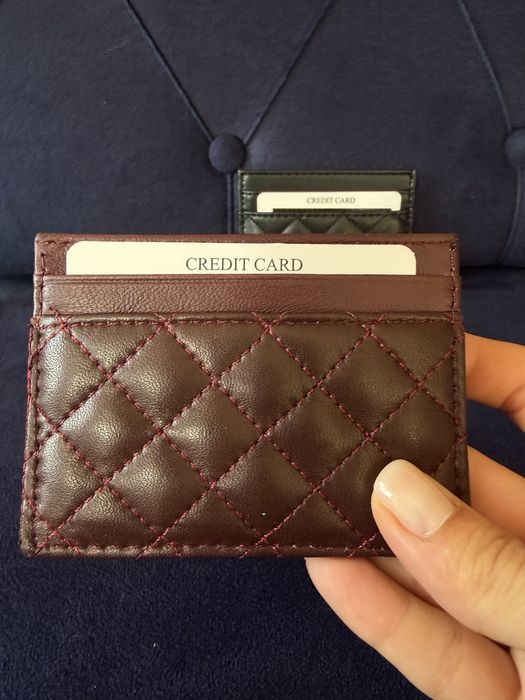 Картхолдър YSL Chanel естествена кожа