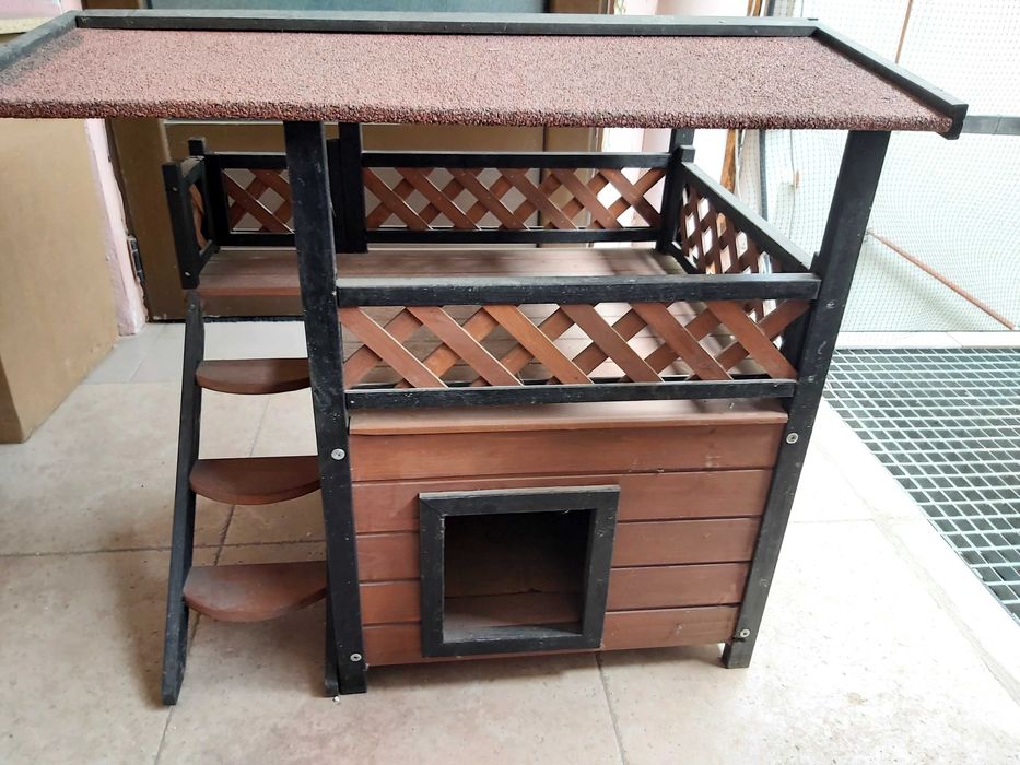 Casuta pisici sau catei cu talie mica