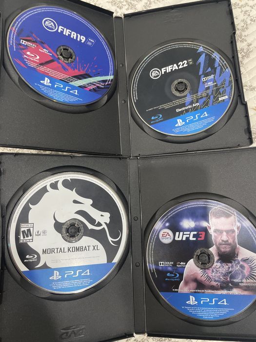 Фифа,UFC,Mortal Kombat