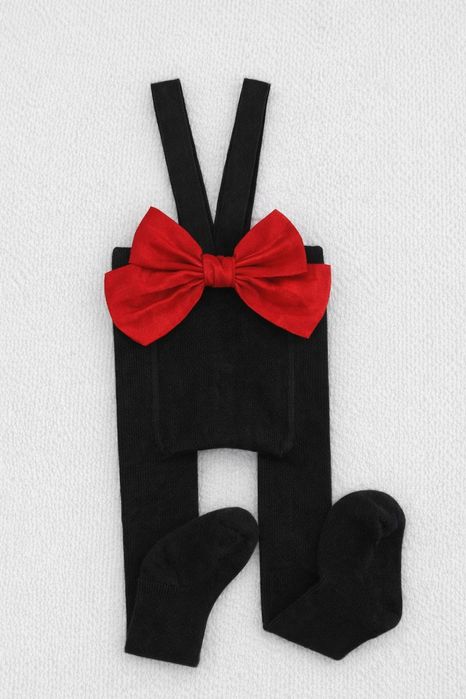 Колготки для малышей с бантом