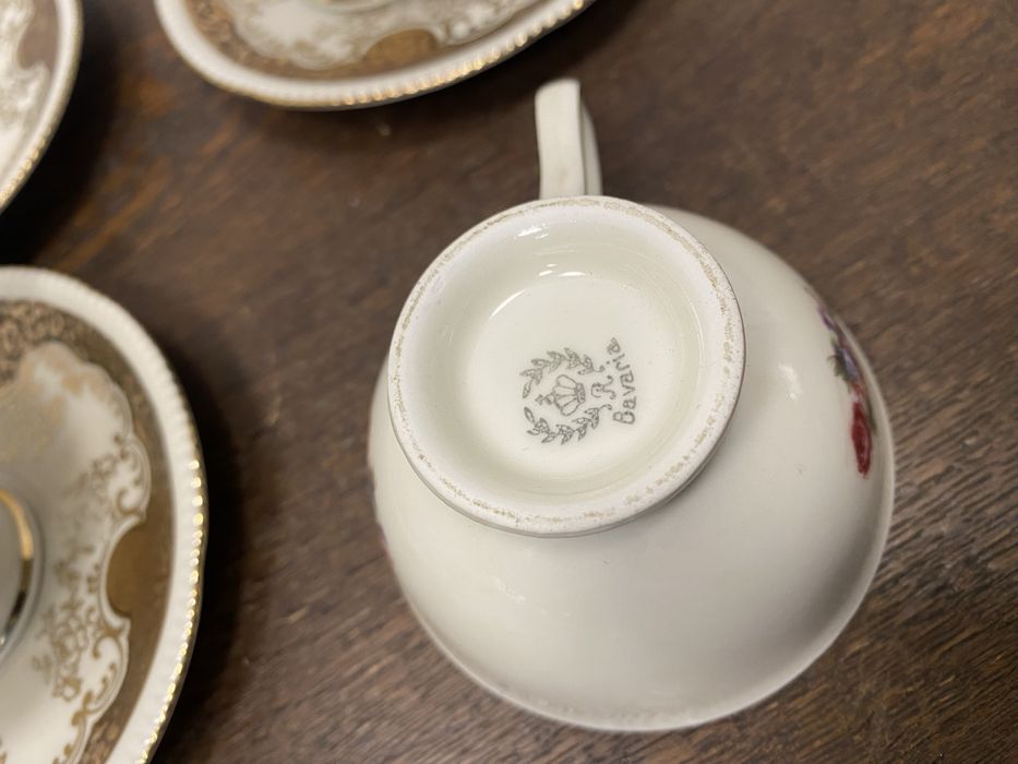 Баварски чаши за кафе P T Bavaria Германия 1925 1940