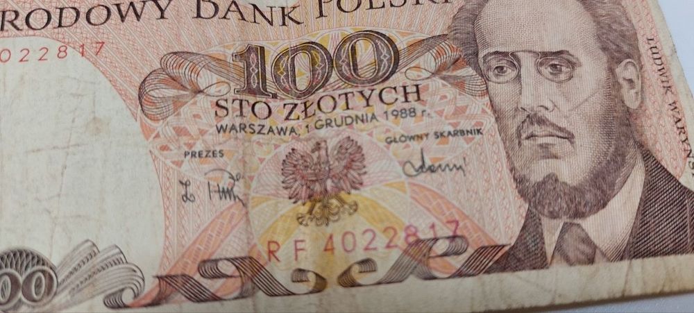 Старые польские бонкноты
