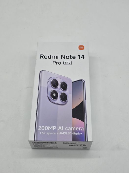 Xiaomi Redmi Note 14 Pro, 5G, 12GB RAM, 512GB, Midnight Black, SIG