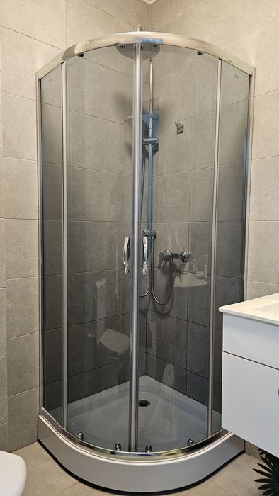 Cabina de dus si cadita 80x80