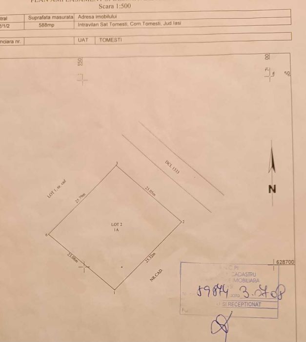 Teren ideal pentru construirea casei tale – poziție excelentă!