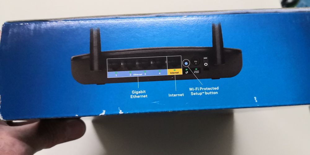 Рутер Linksys WiFi Gigabit Ports