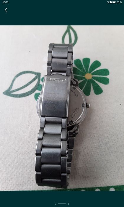 ceas Seiko Titanium vintage, anii 80