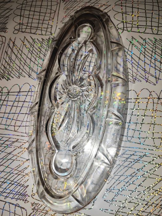 Селёдочница солнце СССР стекло