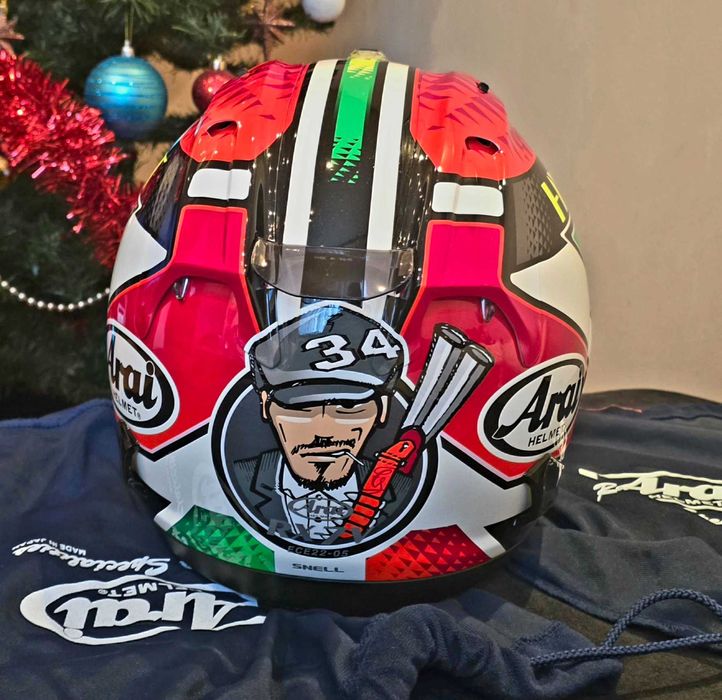 Arai rx7v Giugliano