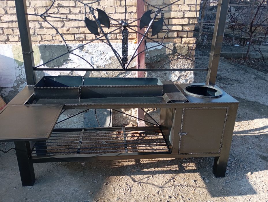 Мангал два в одном