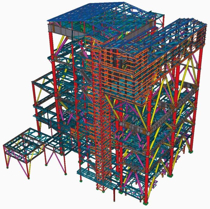 КМД с НДС, ПОС. Расчеты. КМ, КЖ, АР, эскизный проект, 3D визуализация