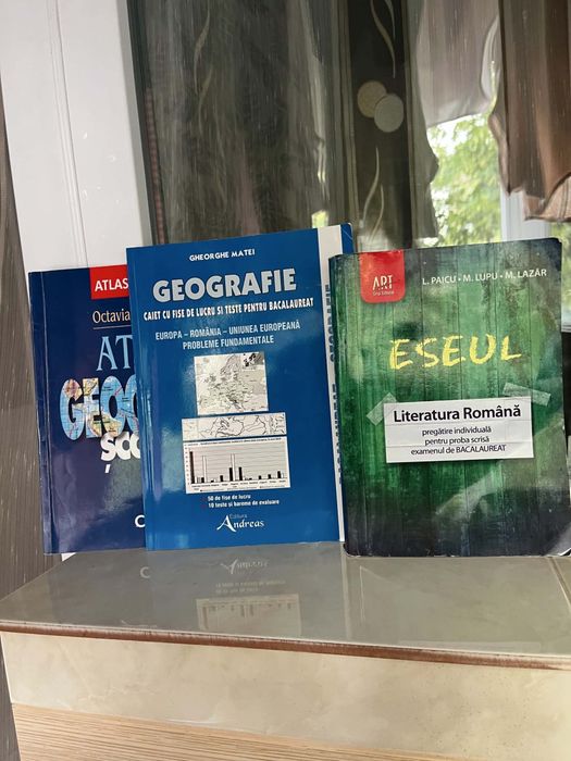 Set carti pentru BAC ( ro + geo)