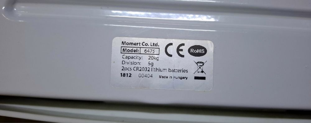 Cantar  digital pentru bebelusi Momert