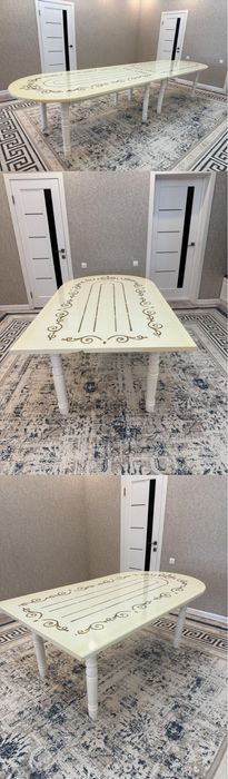 Стол сатылады 50 мыңға. Ұзындығы - 4 м, ені - 1.1 м. Қанағатта тұр.