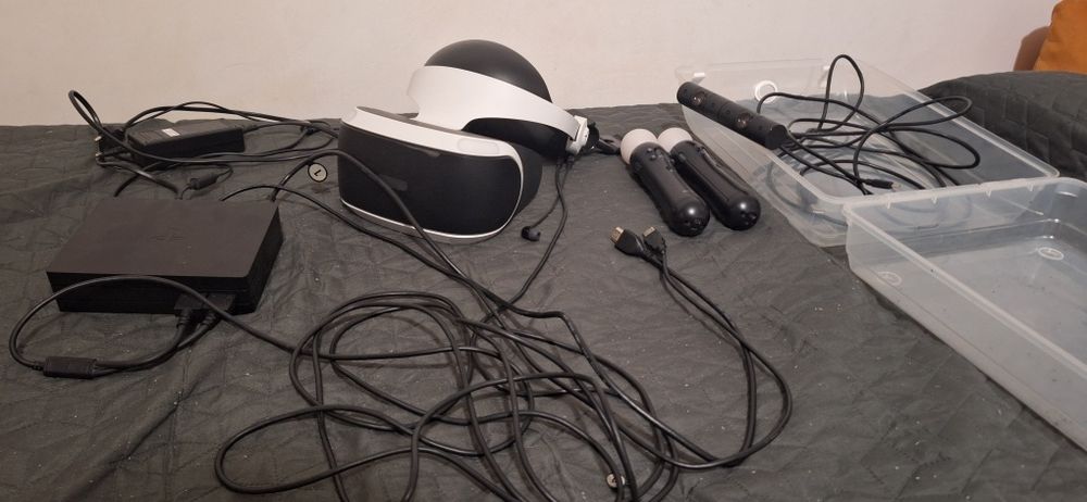 PS4 Pro 1Tb modat,Move Controller,Kit VR Complet+Jocuri