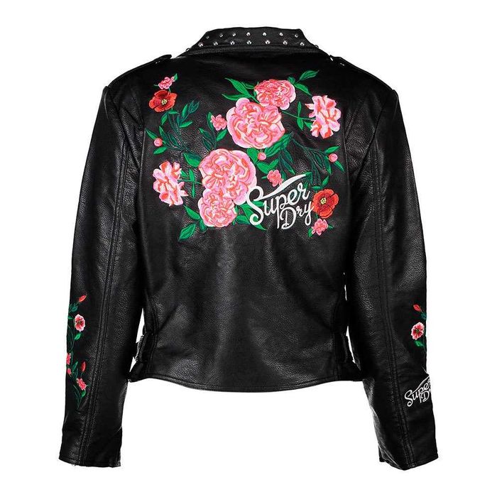 Куртка женская Superdry Georgia Studded Biker Jacket! Новая с бирками!