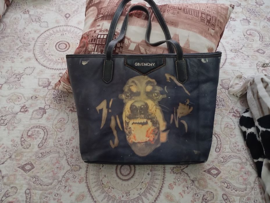 сумка Givenchy с принтом ротвейлера