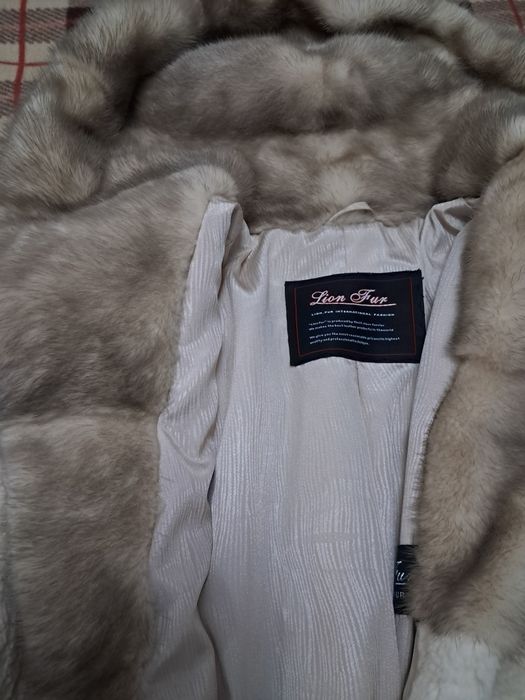 Шуба норка мутон