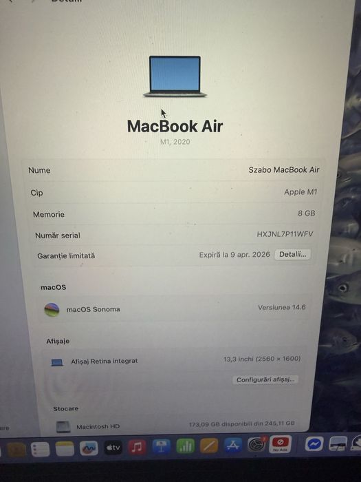 MacBook Air M1 2020