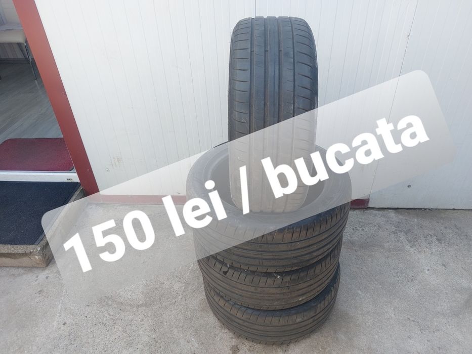 150 lei bucata! Set anvelope de vara 225 45 r17 Goodyear dot 2023
