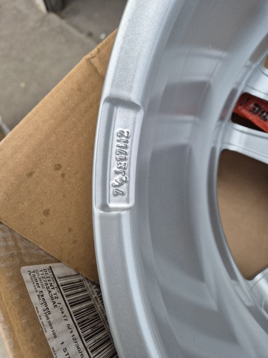 Джанти Dezent 17 цола , 5х112 , 7.5j ,et27 Mercedes  Audi  Vw Skoda