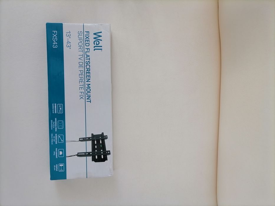 Vând suport TV de perete fix, produs de calitate produs nou nouț.