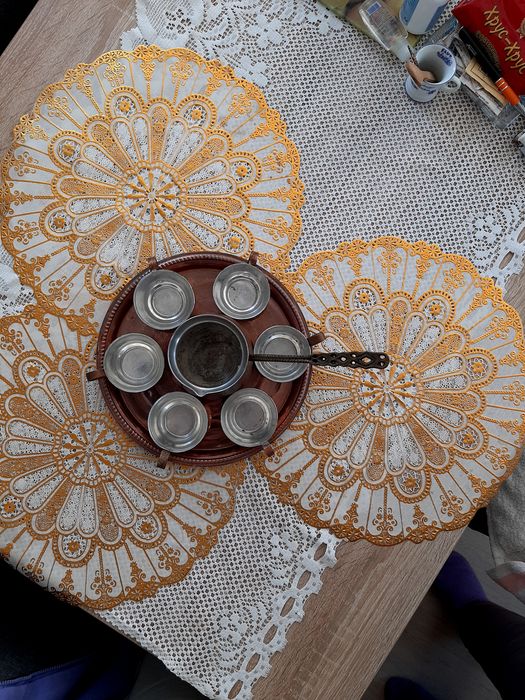 Меден Сервиз за Кафе Джезве с чаши Мед