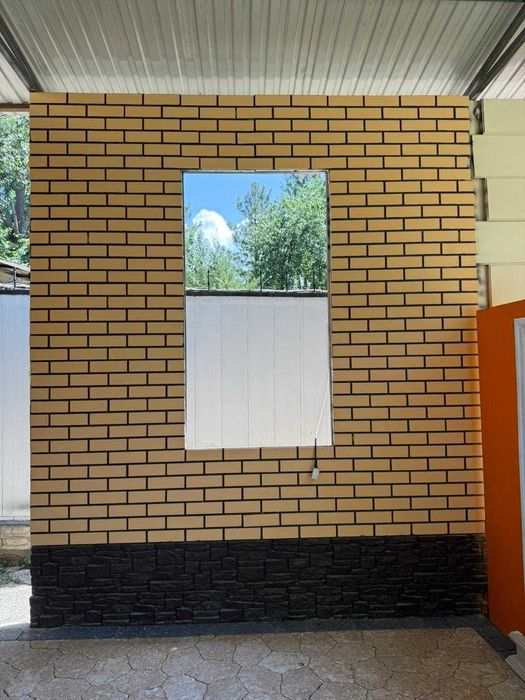 Фибробетонные панели с утеплителем — 4200 тг