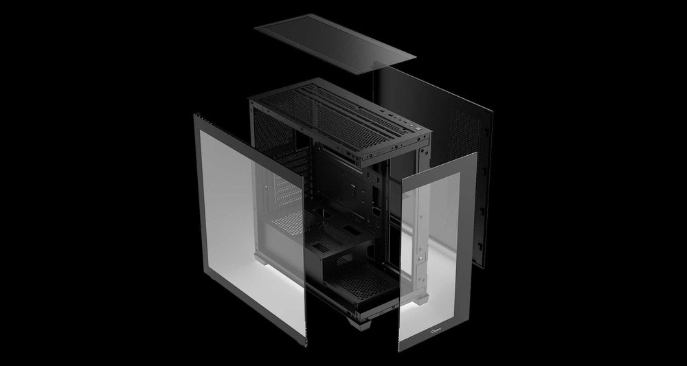 Корпус Ocypus Gamma C72 BK ARGB ATX/mATX/ITX 3xUSB