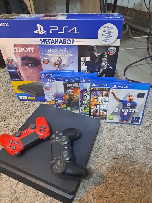 Продам пс4 slim 1TB