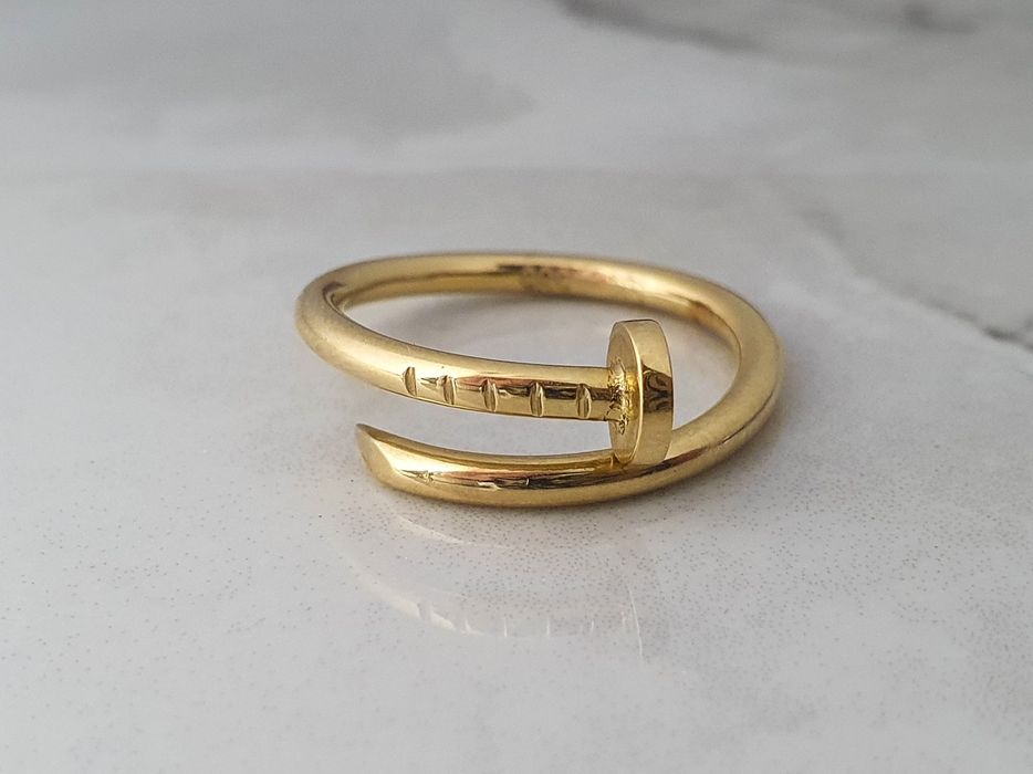 Inel din aur de 14K tip cui – mărimea 55, gramaj 3,55 g