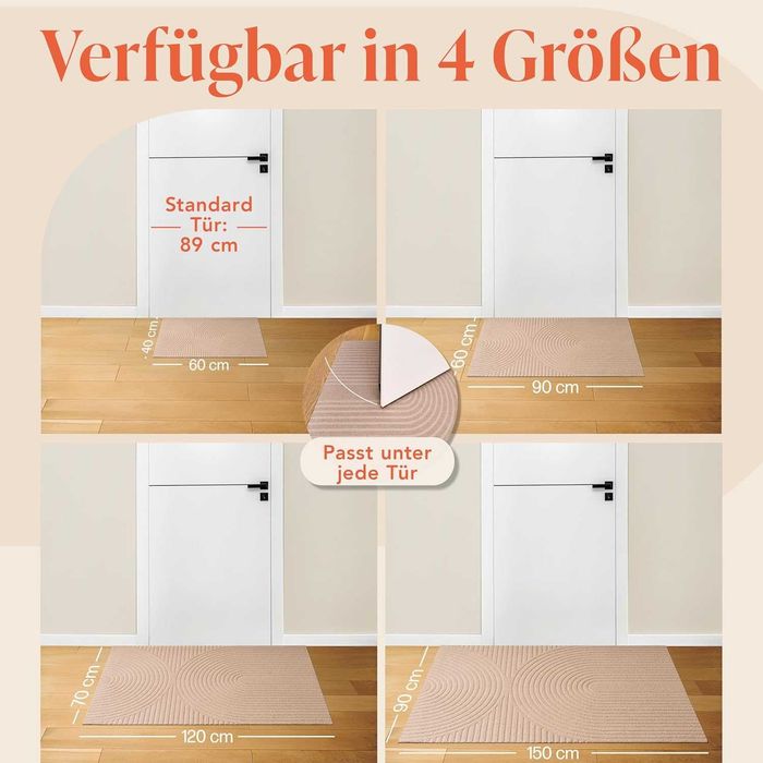 Изтривалка за врата Blumtal 60 x 90 см - Неплъзгаща се